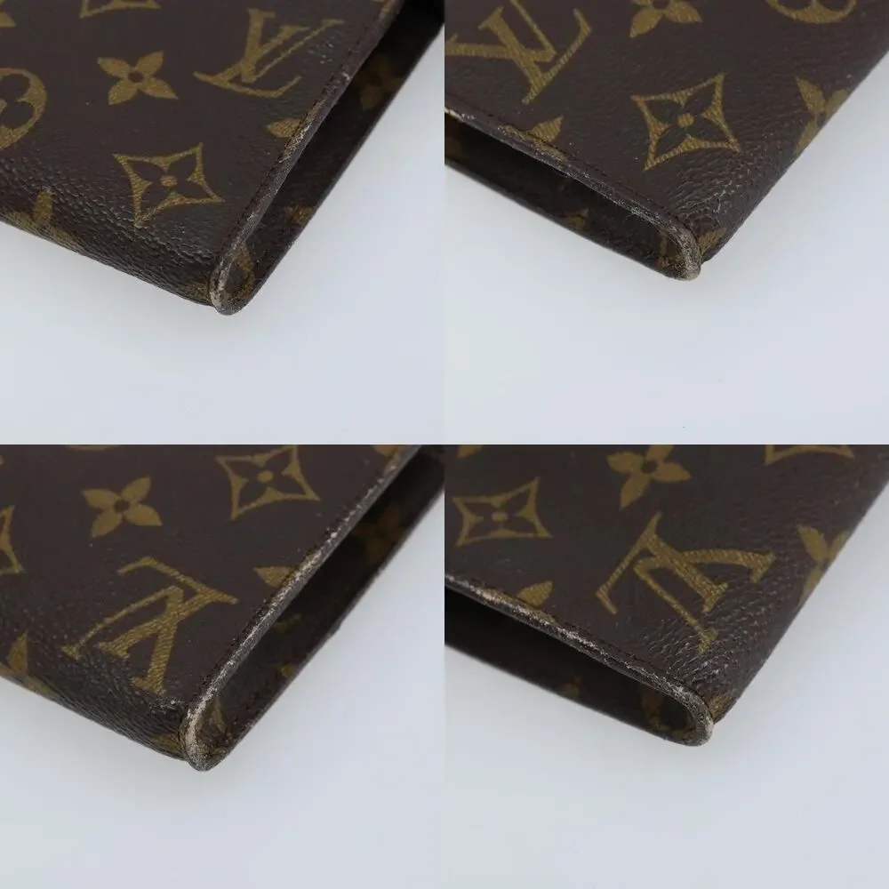 Louis Vuitton Monogram Bucket GM Accessory Pouch Brown